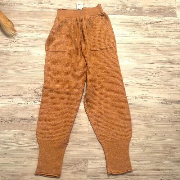 Free People C.O.Z.Y Pants Cafe Cream XS - Picture 5 of 7